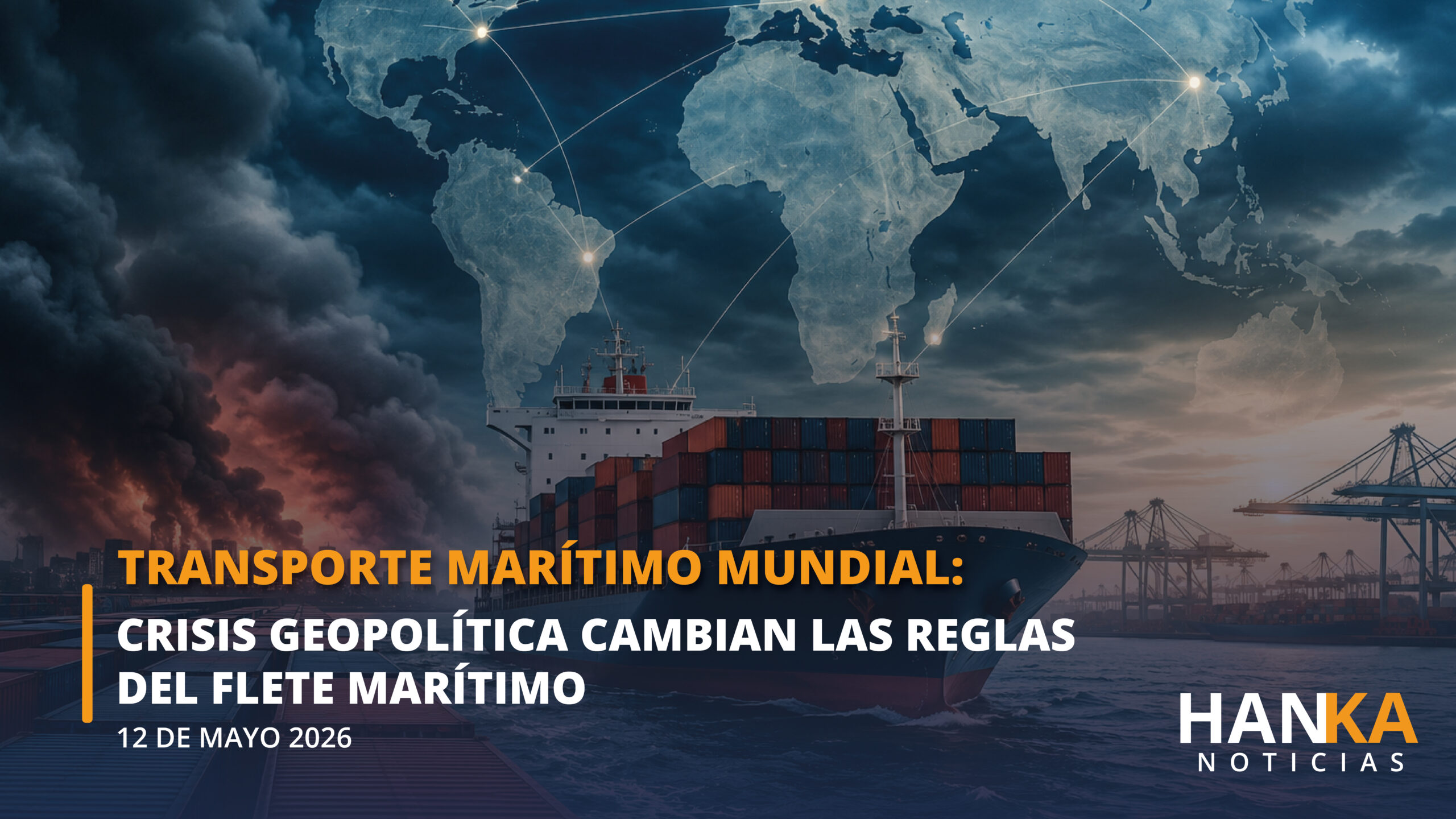 Crisis geopolíticas transforman las reglas del juego en los contratos marítimos de largo plazo