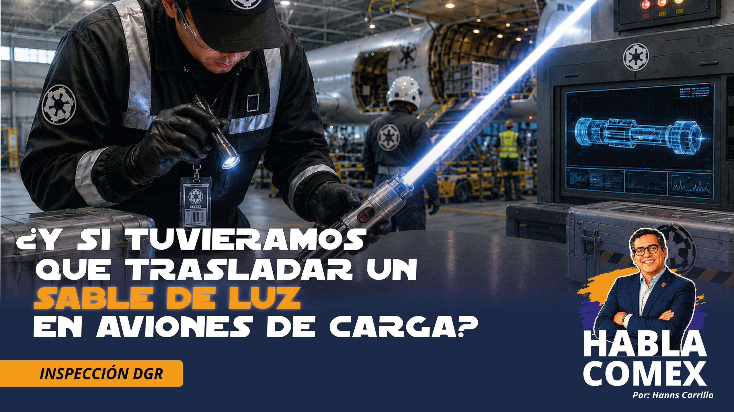 Y si tuviéramos que transportar una Sable de Luz?